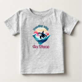 Ocean Energy: Killer Whale i Aqua Jump T Shirt