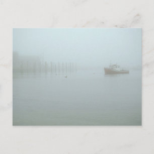 Ocean Fog Little Compton Rhode island Vykort