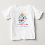 Ocean Friends Birthday T-Shirt<br><div class="desc">Denna fromma inbjudan till småbarn-födelsedag innehåller delfiner och leende sköldpaddsvänner. En vänlig undervattensdesign som är perfekt för små barn som kärlek leker havslevande varelser.</div>