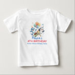 Ocean Friends Birthday T-Shirt<br><div class="desc">Denna fromma inbjudan till småbarn-födelsedag innehåller delfiner och leende sköldpaddsvänner. En vänlig undervattensdesign som är perfekt för små barn som kärlek leker havslevande varelser.</div>