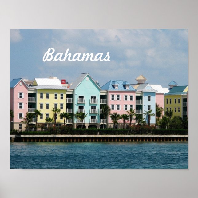 Ocean Front Bahamas Poster (Framsidan)