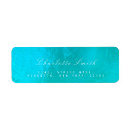 Ocean Glass Metall Returetiketter Returadress Etikett