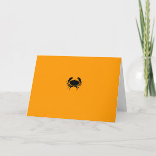 Ocean Glow_Black-on-Orange Crab Kort