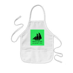Ocean Glow_Clipper "Grub & Grog" Barnförkläde