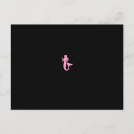 Ocean Glow_Rosa-Sjöjungfru Vykort