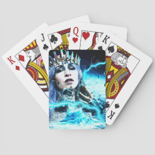 Ocean Goddess Fantasy Abstrakt Art Casinokort