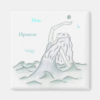 Ocean Goddess med Måne Magnet