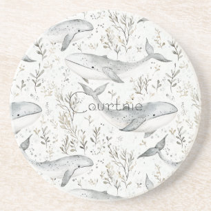 Ocean Grått Whales Underlägg