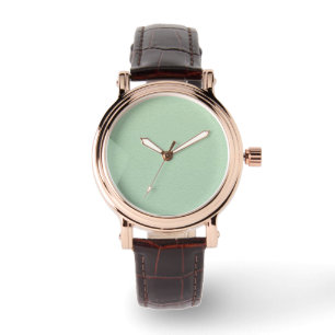 Ocean Grönt Square Wrist Watch Armbandsur