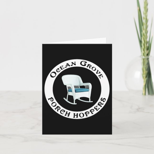 Ocean Grove Nj Rch Hopper Sommar Strand Present Mä Kort (Framsida)