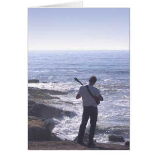 Ocean Guitar Hälsningskort