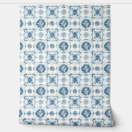 Ocean Harmony Tiles Petite - Soft Teal, White
