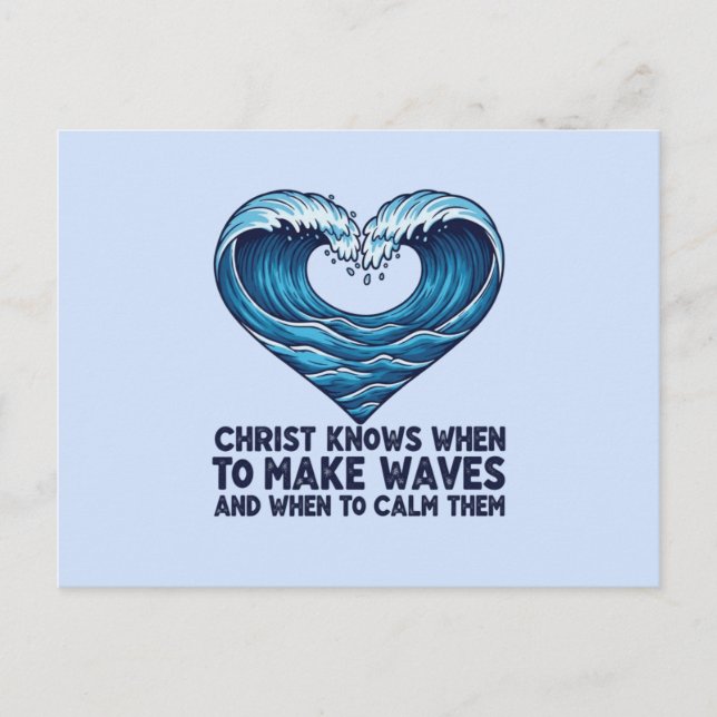 Ocean Heart: Divine Wisdom Vykort (Framsida)