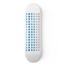 Ocean Hearts Skateboard