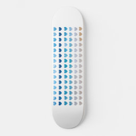 Ocean Hearts Skateboard
