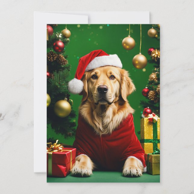 Ocean Helgdag Cheer Players Pets på julkortet Julkort (Framsida)