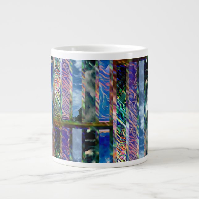 #OCEAN&HIMMEL #THESURFINGMERMAID @ MAGHIE.ORG JUMBO MUGG (Framsidan)