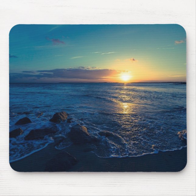 Ocean Horizon Sunset Musmatta (Framsidan)