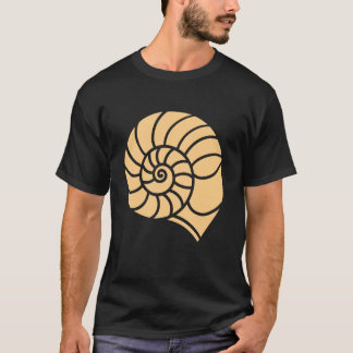 Ocean Humor Minimalist Shells Simple Seashell T Shirt