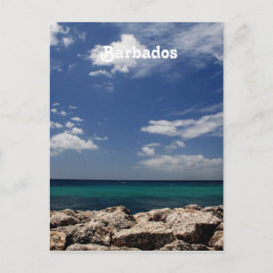 Ocean i Barbados Vykort