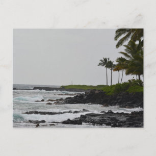 Ocean i Poipu i Kauai Vykort