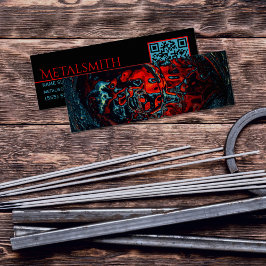 Ocean Inferno Metalsmith Welding Mini Visitkort