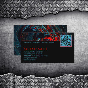 Ocean Inferno Metalsmith Welding Visitkort