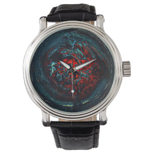 Ocean Inferno Red Glow Armbandsur