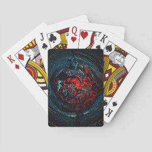 Ocean Inferno Red Glow Casinokort