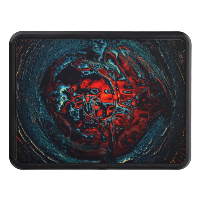 Ocean Inferno Red Glow Dragkroksskydd (Framsidan)