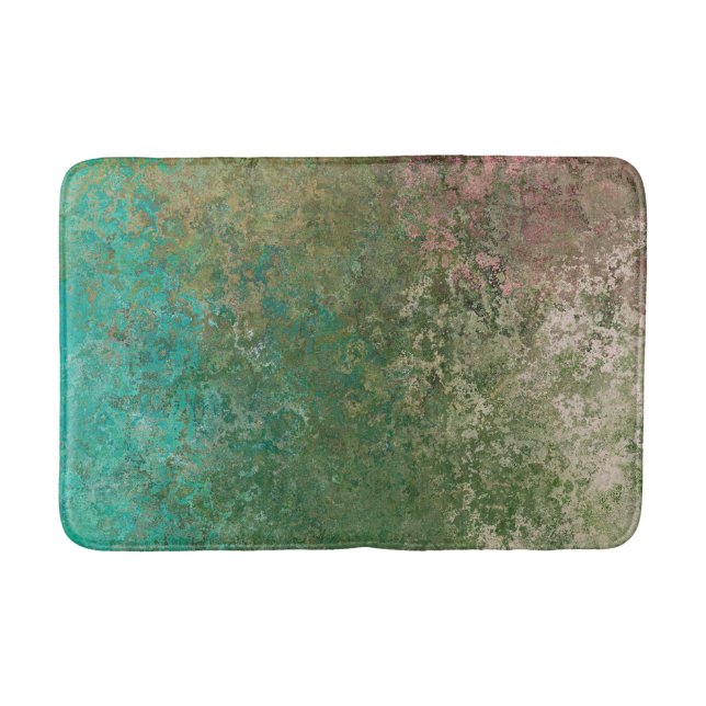 Ocean Inspired Alcohol Bläck Abstrakt Badrumsmatta (Framsidan)