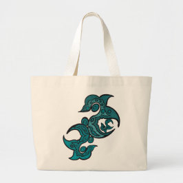 Ocean-Inspired Shoulder Bag Jumbo Tygkasse