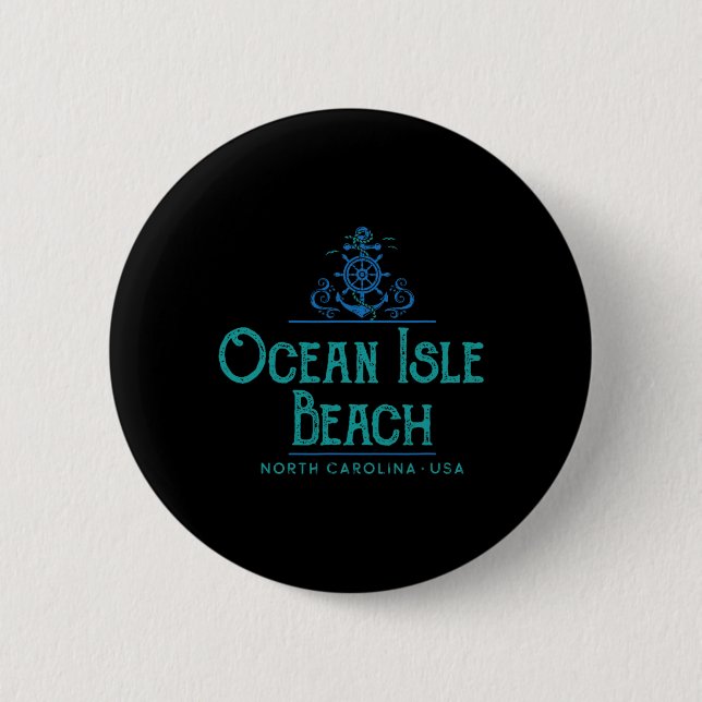 Ocean Isle Beach North Carolina Nautilus design  Knapp (Framsida)