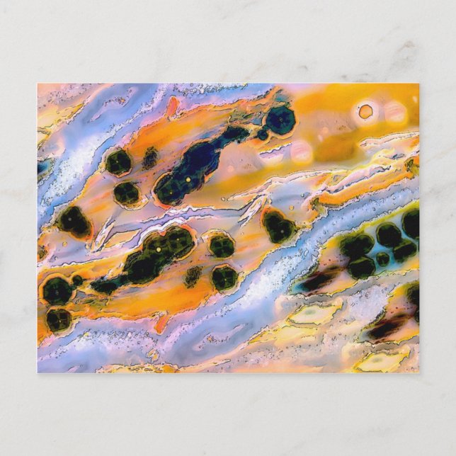 Ocean Jasper Fantasy Opus 01 Vykort (Framsida)