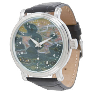 Ocean Jasper-platta Armbandsur