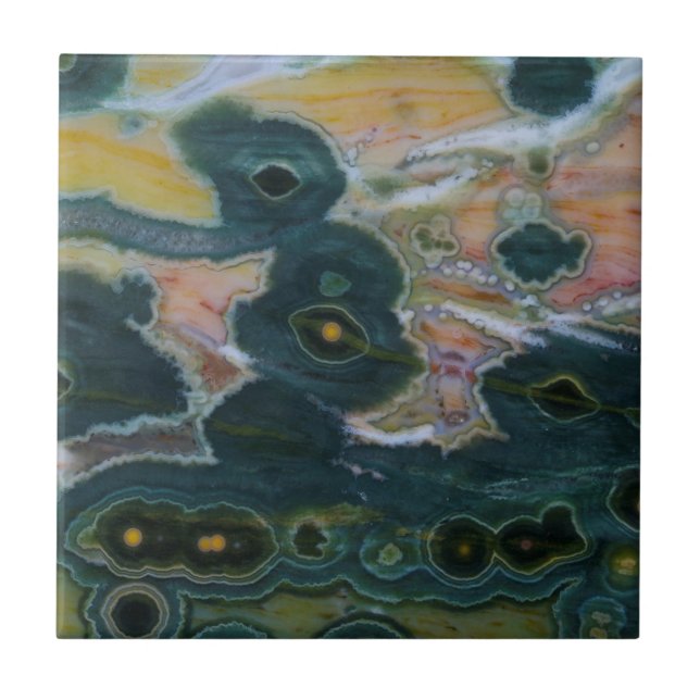 Ocean Jasper-platta Kakelplatta (Framsidan)