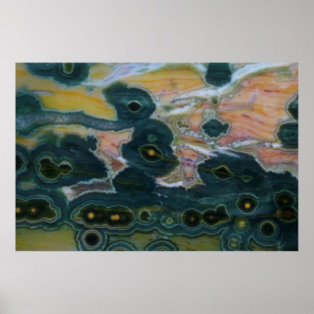 Ocean Jasper Slab Poster (Framsidan)