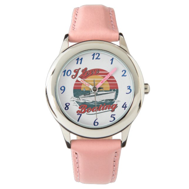 Ocean Kärlek Boating Armbandsur (Framsida)