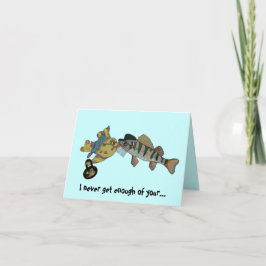 Ocean Kärlek Valentine Card Helgkort
