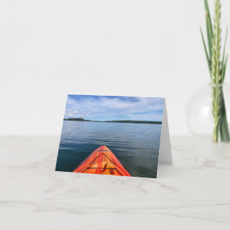 Ocean Kayak Notecards Tack Kort