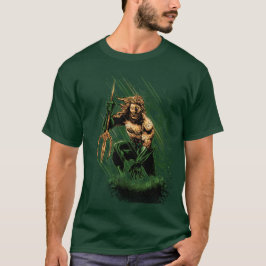 Ocean King Trident Warrior Dynamic Comic Art T Shirt