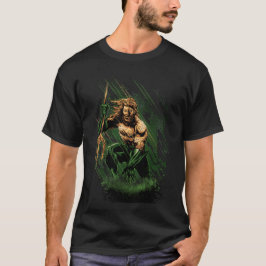 Ocean Konung Trident Krigare Dynamisk Serietecknin T Shirt