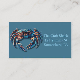 Ocean Kung Crab Company Visitkort