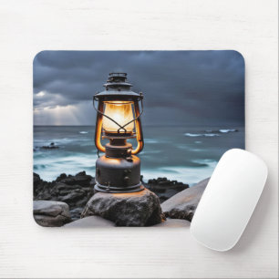 Ocean Lantern On Rocks Musmatta