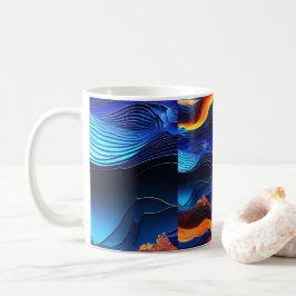 Ocean Lava "Aquaflame" Kaffemugg