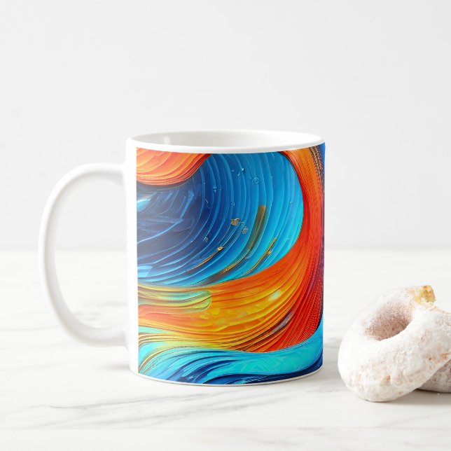 Ocean Lava "Astralsurge" Kaffemugg (Med munk)