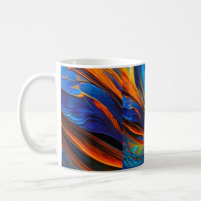 Ocean Lava ’Astralswirl’ Kaffemugg (Vänster)