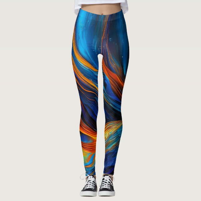 Ocean Lava ’Astralswirl’ Leggings (Framsida)