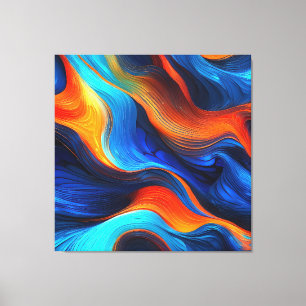 Ocean Lava ’Oceanforge’ Canvastryck