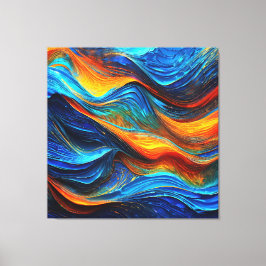 Ocean Lava "Pyroquatic" Canvastryck